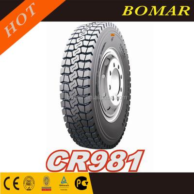 China Natural Rubber CST Brand TBR Truck Tire Radial Tire Model CR981 Size 9.00R20 10.00R20 10R22.5 11R22.5 for sale