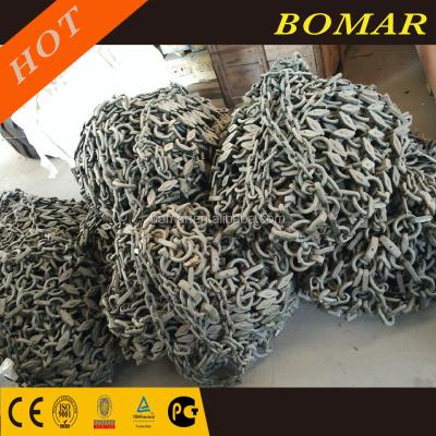 China Tire Protection Chain Wheel Loader Tire Protection Chains Tire Chains 23.5-25, 255KG Light Protection Type for sale