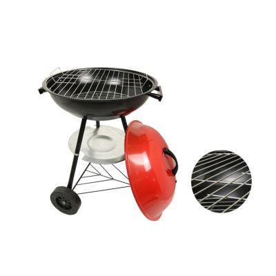 China Good Quality Easily Assembled Hot Selling Portable Outdoor Charcoal Grill Kettle BBQ Trolley BBQ Grill for sale