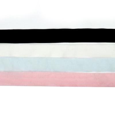 China Custom Brand High Quality Woven Soft Nylon Jacquard Logo Webbing Elastic Band Wholesale 1.5 Inch Elastic For Underwear for sale