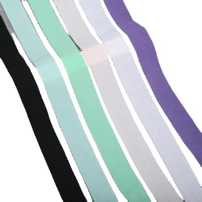 China Factory direct sales twill elastic waistband elastic webbing folded waistband elastic nylon for underwear for sale