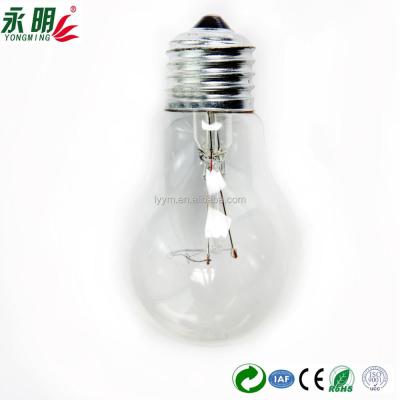 China 220-240V Incandescent Iron Light Clear Bulbs 100W for sale