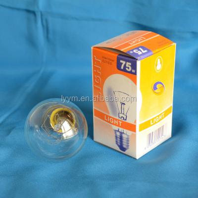 China Iron A19 60 Watt Light Bulb Clear Light Bulb E27 100W Screw Socket Light Bulb General Purpose Light Bulb for sale