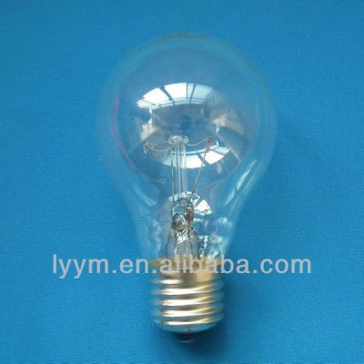 China Iron home use e27 general duty shape gls light bulbs 60w incandescent lamp bulb for sale