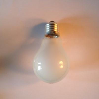 China A60 60W E27 Iron Bulb Inside-Frosted Light Bulb for sale