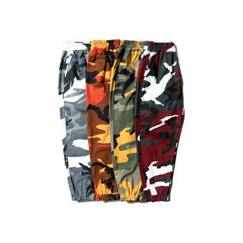 China Anti-wrinkle Autumn New Children Clothes Joggers Kids Casual Hip-pop Style Camouflage Cargo Pants for sale