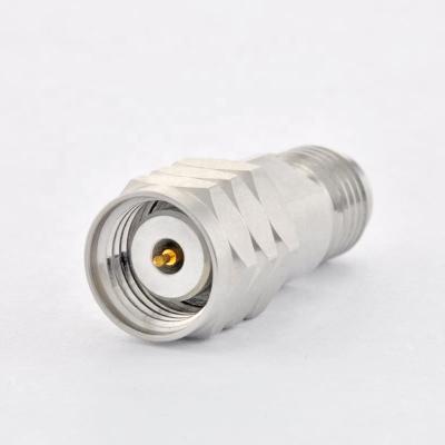 China DC o 40GHz 1.85mm Male to Female 2.92mm Precision Adapter DC to 40GHz 303 Stainless Steel for sale