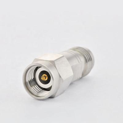 China DC to 40GHz 2.92mm Male to 1.85mm Precision Adapter Female DC to 40GHz 303 Stainless Steel for sale