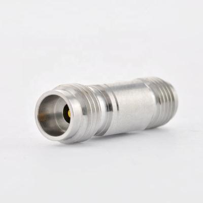 China DC to 40GHz 2.4mm Female to 2.92mm Precision Adapter Female DC to 40GHz 303 Stainless Steel for sale