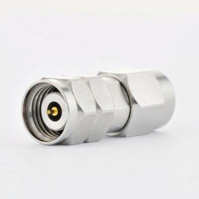 China 2.4mm Male To SMA Male 27GHz 303 Precision Adapter DC To Stainless Steel P-SMAM-2.4M-167 for sale