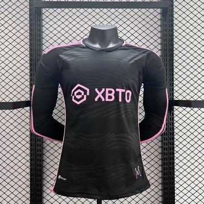 China Shirts & Tops 23/24 Custom Football Jersey Club Team Football Shirt Quick-drying Long Sleeve Men Soccer Jersey Breathable Training Sportswear for sale