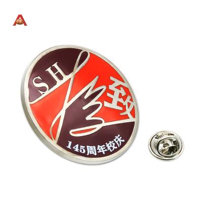 China Custom Hot Selling Zinc Alloy Badge China Supplier Souvenir Professional Craft Metal Enamel Badge for sale