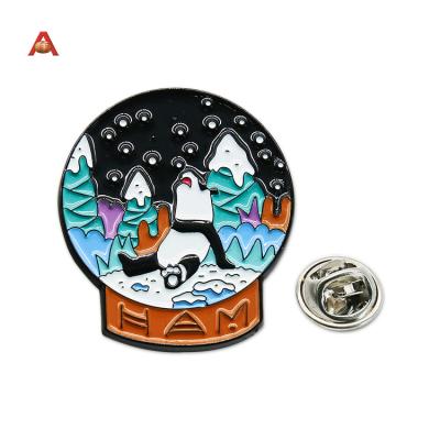 China 2021 Custom Cheap Badge Logo Cheap Price Souvenir Metal Enamel Zinc Alloy Badge for sale