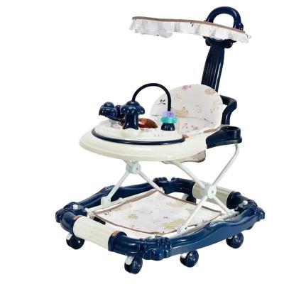 China Multifunctional baby toys stroller baby walker baby anti-leg roll girl hand push can rest boy baby start for sale