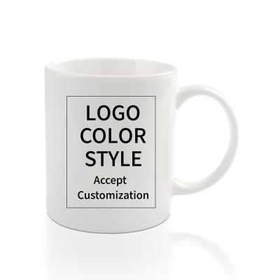 China Viable Custom Color Changing Ceramic Mug Sublimation Tea Mugs Anime Image Name Stoneware Promotional Unique Coffee Mugs With Logo for sale