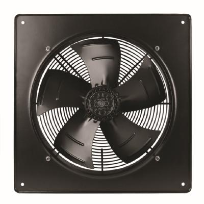 China Refrigerator 400 Axial Exhaust Fan With Square Frame for sale