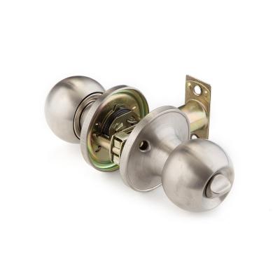 China Stainless Steel Round Home Security Hardwares Tubular Door Entry Ball Door Knob Locks for sale