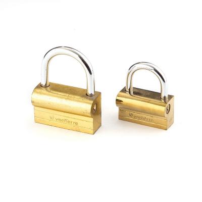 China High Polishing Gold Plated Type Safe Durable Security Brass Camel Padlock for sale