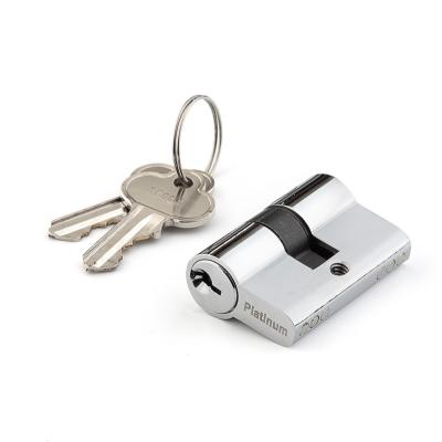 China America high security door lock cylinder with double pins and zigzag lines, security card to copy keys for sale