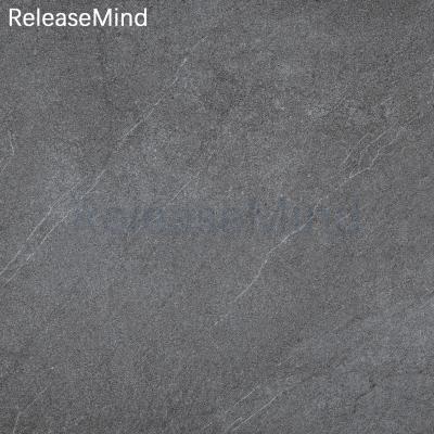 China Rustic High End Matte Marble Look Tiles Villa Rustic Interior Exterior Design Full Body Glazed Porcelain Floor Tile for sale