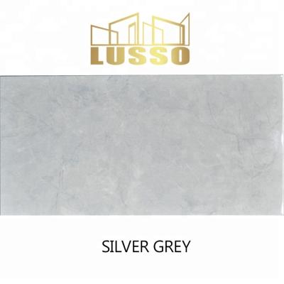 China LUSSO quality 300x600mm acid resistant ceramic fine gray glossy waterproof ceramic tile for bathroom& kitchen for sale