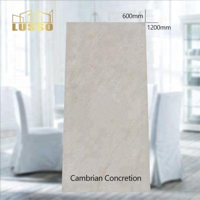 China Unico 24x48 Cream Rustic Acid Resistant Ceramic Color 20mm Thickness LUSSO Exterior Tiles For Parking for sale