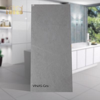 China Waterproof VINAS Full Polished Non Slip Gray Color 600x1200mm Glazed Full Body Porcelain Tile In Foshan for sale