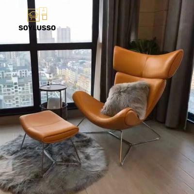 China Modern Adjustable Comfortable Leather Single Toilet Chair Classic Living Room Leisure Chair Furniture For Home Office for sale