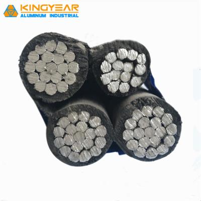 China Aerial Construction ABC Cable 4x50mm 4x70mm 4x70mm2 PVC/XLPE Insulation Cable Insulated Cable for sale