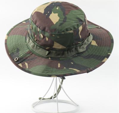 China Sun-Shad Camouflage Casual Classic Bucket Hat High Quality Hat For Hiking for sale