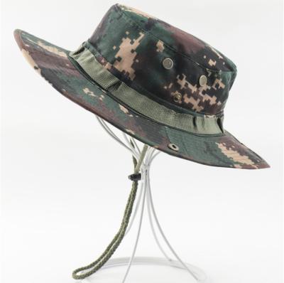 China Factory Direct Sale Casual Camouflage Sun Fishing Hat Men's Camouflage Hat Sun Fishing Hat For Gardening for sale