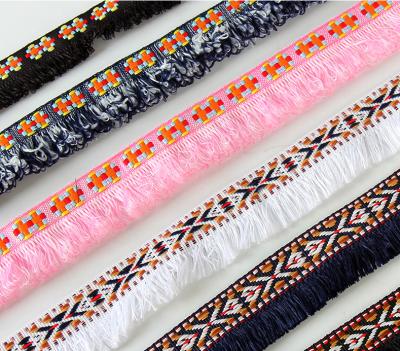 China Vintage Cell Phone Fringe Fringe Ribbon Ribbon Shoes, Hats, Curtains with Ethnic Clothing Accessories Wholesale for sale