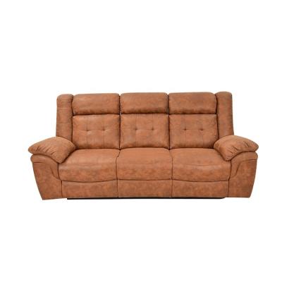 China CX art leather sofa first floor sofa cowhide modern simple family living room leather extendable size for sale