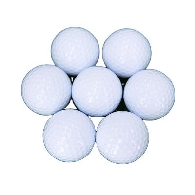 China High Quality Surlyn OEM Custom Rubber + Logo 3 Layer Golf Balls For Competition Surlyn Hard Golf Balls for sale