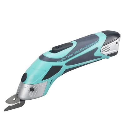 China Product 4V Li Ion Electric Shear Electric Power Scissors Cordless Rechargeable Cordless Scissor Cutter Li Ion Electric Fabric Shears for sale