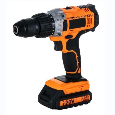 China 20V Electric Drill Battery Operated Cordless Drill 50Nm Heavy Duty 1/2