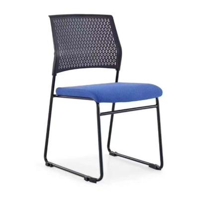 China School Modern Plastic Stacking Chairs With Cushion For Sale for sale