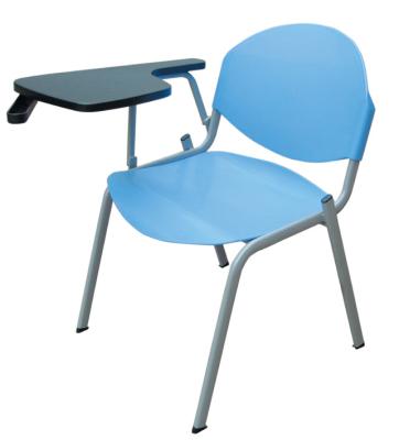 China Modern kids study chair student chair with notepad for sale