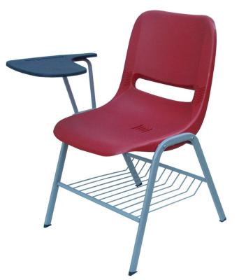 China Traditional plastic tablet stacking chair for sale