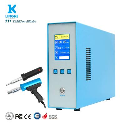 China Plastic Wedling Welding Machine 30kHz 900W Ultrasonic Handheld Spot Welder Machine High Frequency Handy for sale