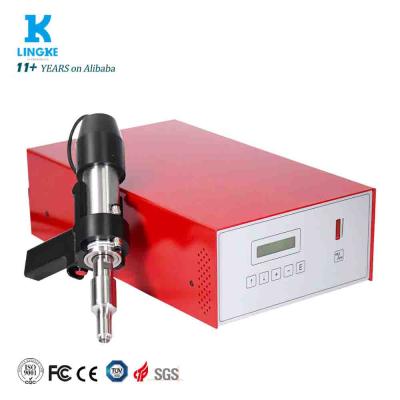 China Factory 1500W With Red Gun Price Spot Welding Machine Generator Ultrasonic Welding Machine For Webbing for sale