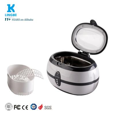 China Interesting Garage Mini Ultrasonic Household Appliances Cleaning Machine for Watch and Jewelry Glass Mini Ultrasonic Washing Machine for sale