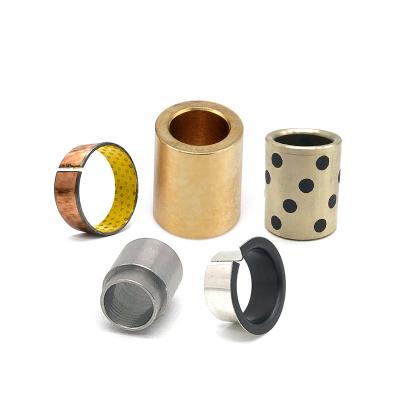 China Factory China Wholesale Individual Customized Flanged Oilless Steel Bushing Bushing Versus OEM Precision Auto Parts Lubricating Bronze Bushing for sale