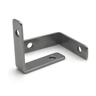 China Usage: Custom Build OEM Stamping Aluminum Holder In L-shape for sale