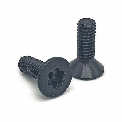 China Pan Factory Direct Black Zinc Countersunk Countersunk Torx Machine Screws for sale