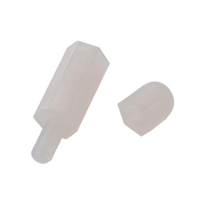 China ZINC High Precision Good Quality M2 M3 M4 Hex Body Male To Female Nylon Standoffs for sale