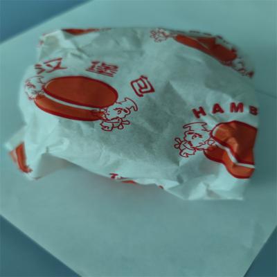 China Customized Eco friendly Safety Food Grade Wrapping Paper precut sheet for Burger Packing for sale