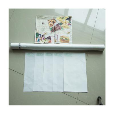 China Custom Impurity free food wrapping straw paper bakery envelope bag sheet plate for sale