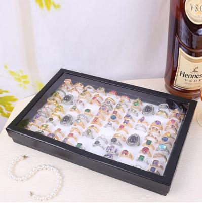 China Newest Organizer Display Earring Ring Bracelet Box Casket Jewelry Box Storage for sale