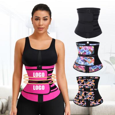 China Amazon Success Breathable Neoprene Waist Trainer Corset Sweat Vest and Belts Waist Trainer Belt Diet for sale